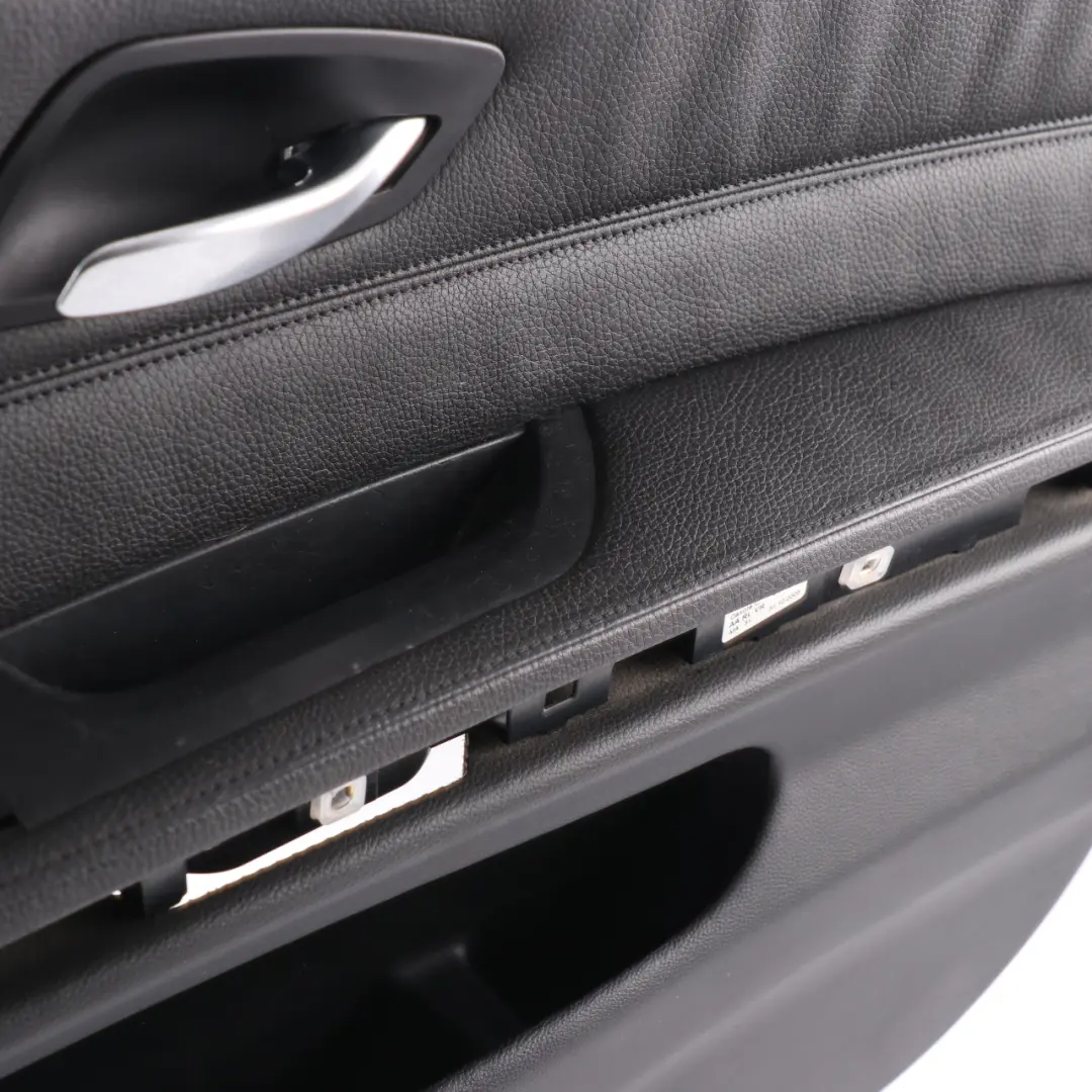 Front Right O/S Door Card Lateral Lining Black Leather to BMW E90 E91 with Part number 7217544 BMW E90 E91 Front Right O/S Door Card Lateral Lining Black Leather - SKU rhd-7217544-1 - Part number 7217544
