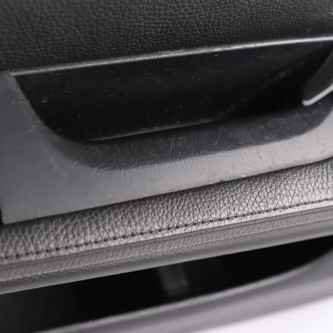 Front Right O/S Door Card Lateral Lining Black Leather to BMW E90 E91 with Part number 7217544 BMW E90 E91 Front Right O/S Door Card Lateral Lining Black Leather - SKU rhd-7217544-1 - Part number 7217544
