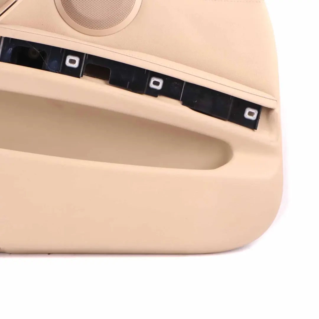 Door Card Front Left N/S Passenger Side Beige Door Trim Panel to BMW E90 E91 with Part number 7217551 BMW E90 E91 Door Card Front Left N/S Passenger Side Beige Door Trim Panel - SKU rhd-7217551 - Part number 7217551
