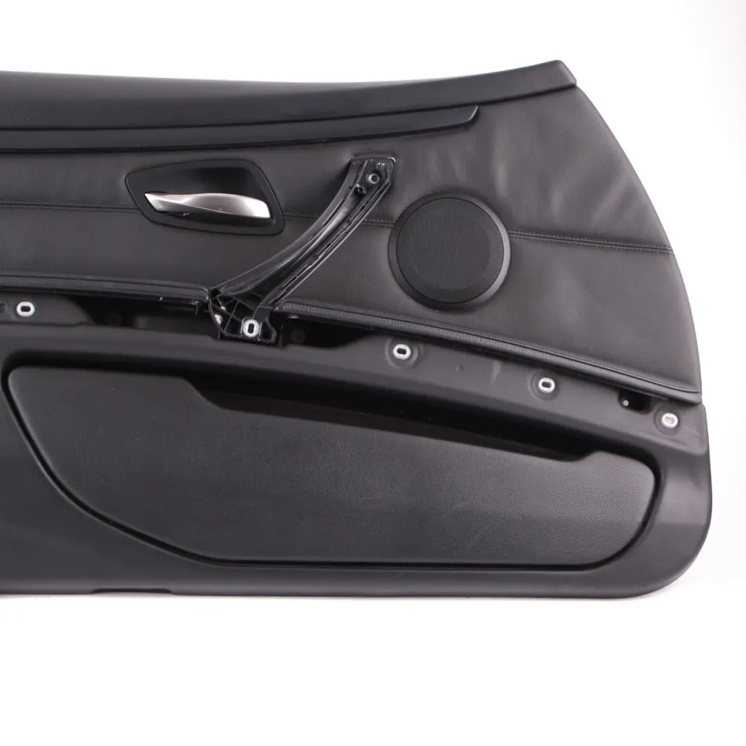 BMW E92 E93 Door Card Front Left N/S Door Lining Trim Panel Black Leather - SKU rhd-7219039-1 - Part number 7219039