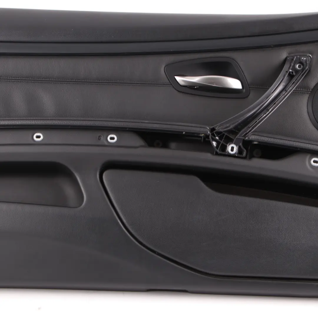 BMW E92 E93 Door Card Front Left N/S Door Lining Trim Panel Black Leather - SKU rhd-7219039-1 - Part number 7219039