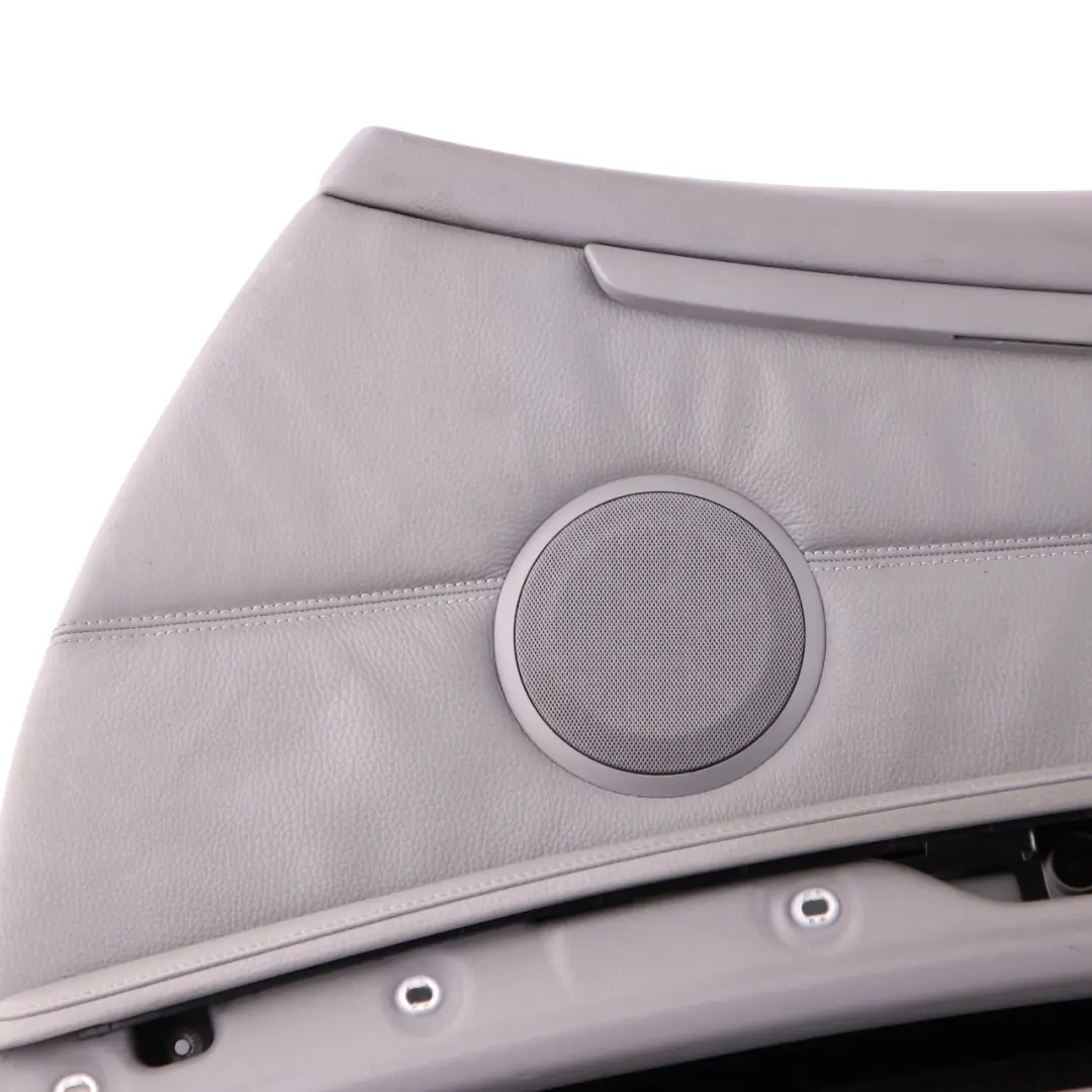 Front Right O/S Door Card Cover Trim Panel Lining Grey Leather to BMW 3 E92 E93 1 with Part number 7219044 BMW 3 E92 E93 1 Front Right O/S Door Card Cover Trim Panel Lining Grey Leather - SKU rhd-7219044-1 - Part number 7219044