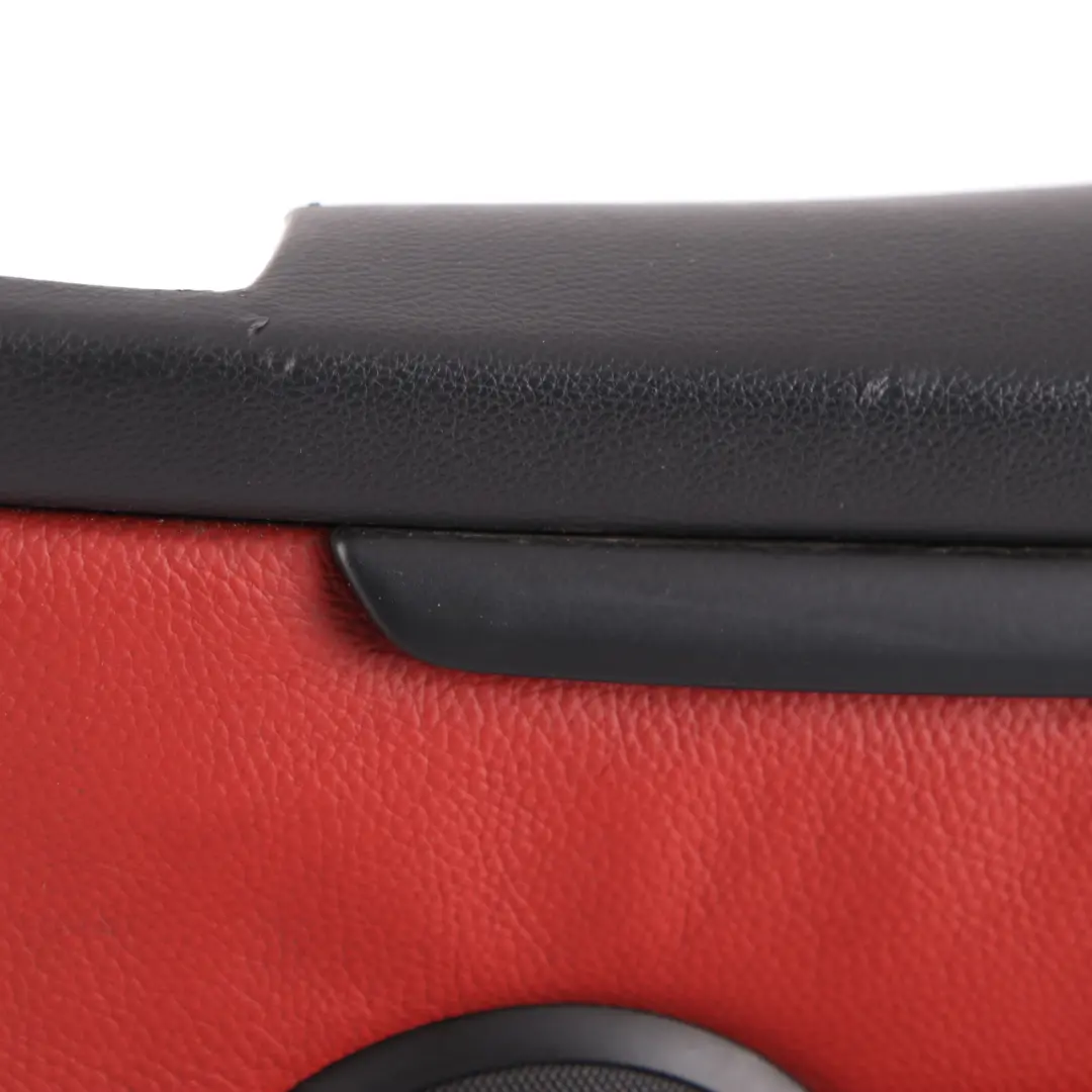 BMW E92 E93 Door Card Front Right O/S Cover Trim Panel Lining Red Leather - SKU rhd-7219052-2 - Part number 7219052