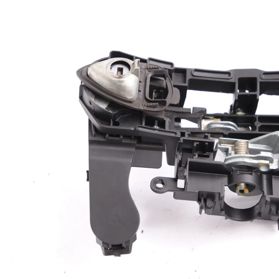 Door Handle Carrier Base Outside Front Right O/S Lock Catch to BMW F01 F02 with Part number 7227500 BMW F01 F02 Door Handle Carrier Base Outside Front Right O/S Lock Catch - SKU rhd-7227500 - Part number 7227500