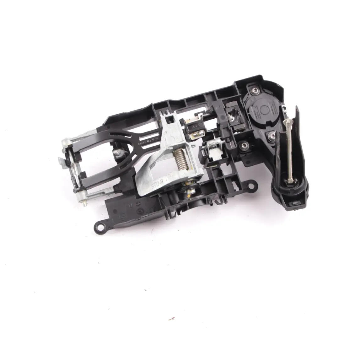 Door Handle Carrier Base Outside Front Right O/S Lock Catch to BMW F01 F02 with Part number 7227500 BMW F01 F02 Door Handle Carrier Base Outside Front Right O/S Lock Catch - SKU rhd-7227500 - Part number 7227500