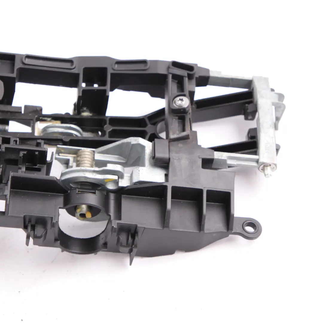 Door Handle Carrier Base Outside Front Right O/S Lock Catch to BMW F01 F02 with Part number 7227500 BMW F01 F02 Door Handle Carrier Base Outside Front Right O/S Lock Catch - SKU rhd-7227500 - Part number 7227500