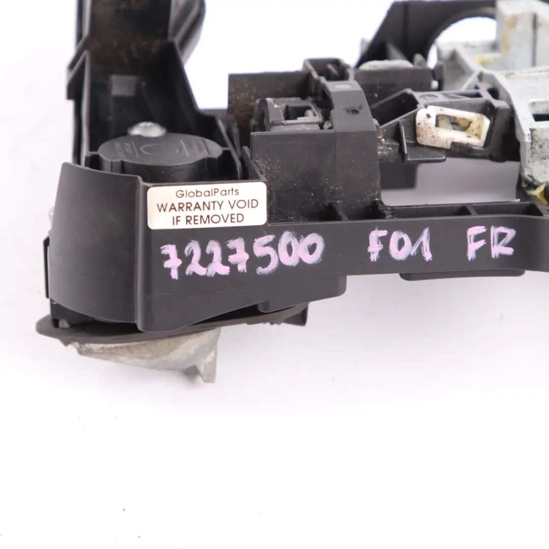 Door Handle Carrier Base Outside Front Right O/S Lock Catch to BMW F01 F02 with Part number 7227500 BMW F01 F02 Door Handle Carrier Base Outside Front Right O/S Lock Catch - SKU rhd-7227500 - Part number 7227500