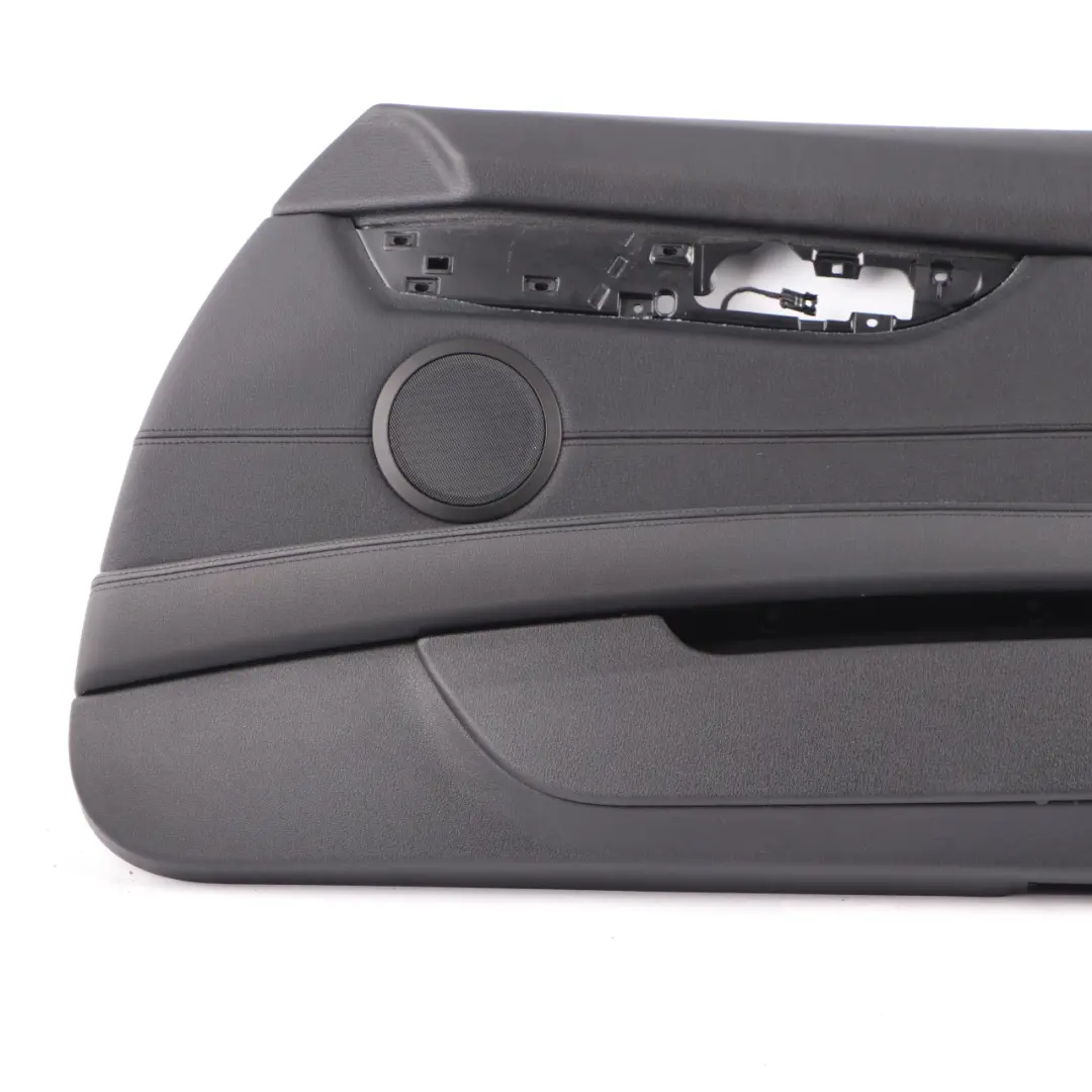 Front Right O/S Door Card Leather Cloth Trim Panel Black to BMW Z4 E89 with Part number 7229220 BMW Z4 E89 Front Right O/S Door Card Leather Cloth Trim Panel Black - SKU rhd-7229220 - Part number 7229220