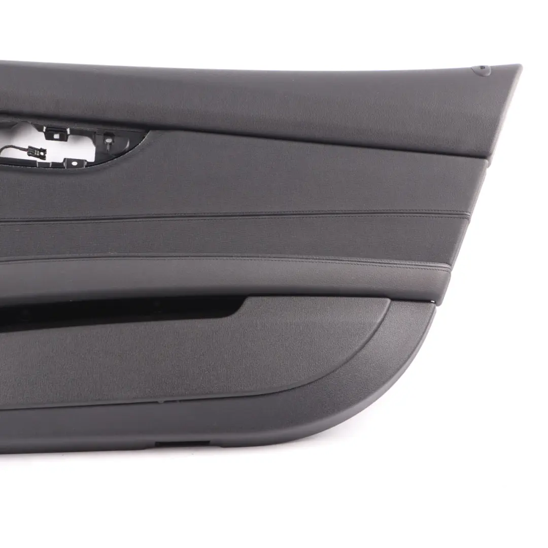 BMW Z4 E89 Front Right O/S Door Card Leather Cloth Trim Panel Black - SKU rhd-7229220 - Part number 7229220