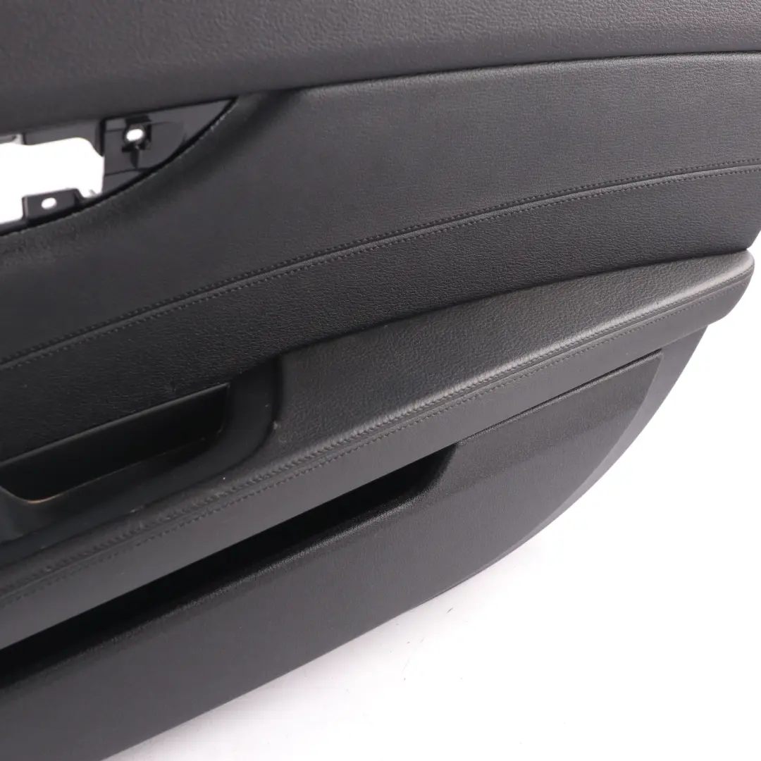 Front Right O/S Door Card Leather Cloth Trim Panel Black to BMW Z4 E89 with Part number 7229220 BMW Z4 E89 Front Right O/S Door Card Leather Cloth Trim Panel Black - SKU rhd-7229220 - Part number 7229220