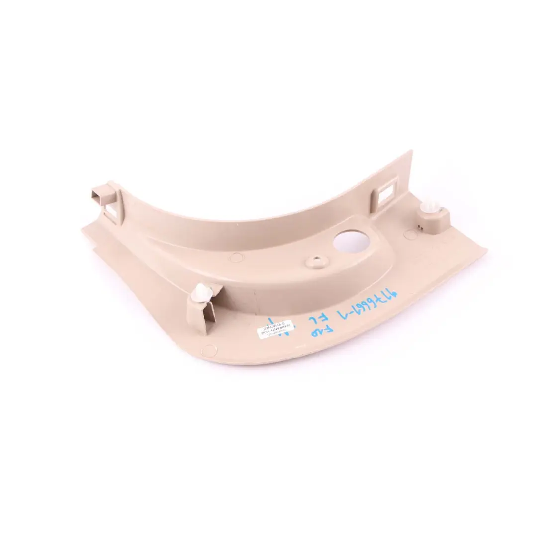 Lateral Trim Panel Cover Bottom Front Left N/S Oyster 9162737 to BMW F10 F11 with Part number 7230119 BMW F10 F11 Lateral Trim Panel Cover Bottom Front Left N/S Oyster 9162737 - SKU rhd-7230119 - Part number 7230119