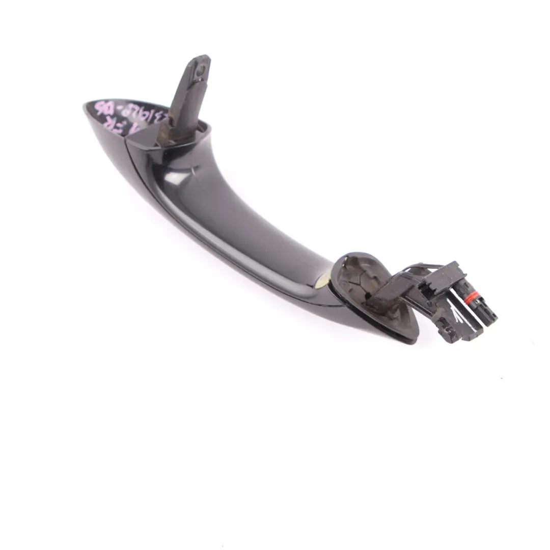 BMW F07 GT Outside Door Handle Front Right O/S Black Sapphire - 475 - SKU rhd-7231928-BS - Part number 7231928