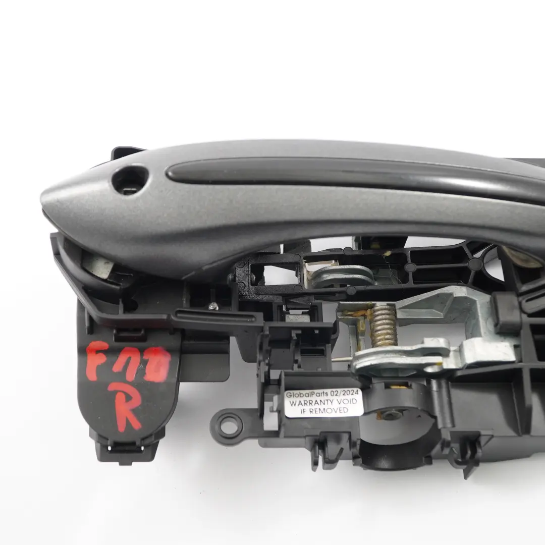  Door Handle BMW F01 F10 F11 Grab Outside Front Right O/S Space Grey - A52 - SKU rhd-7231928-SCG - Part number 7231928