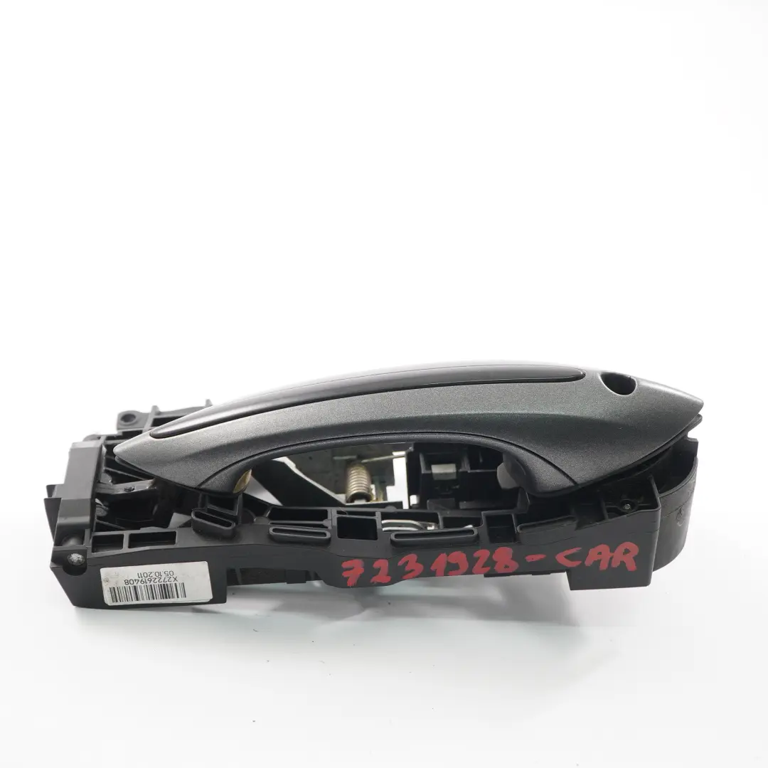  Door Handle BMW F01 F10 F11 Grab Outside Front Right O/S Space Grey - A52 - SKU rhd-7231928-SCG - Part number 7231928