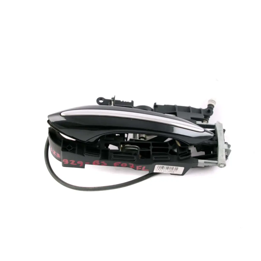 Door Handle Grab Outside Front Left N/S F01 F07 GT Black Sapphire 475 to BMW F10 with Part number 7231929 BMW F10 Door Handle Grab Outside Front Left N/S F01 F07 GT Black Sapphire 475 - SKU rhd-7231929-BS - Part number 7231929