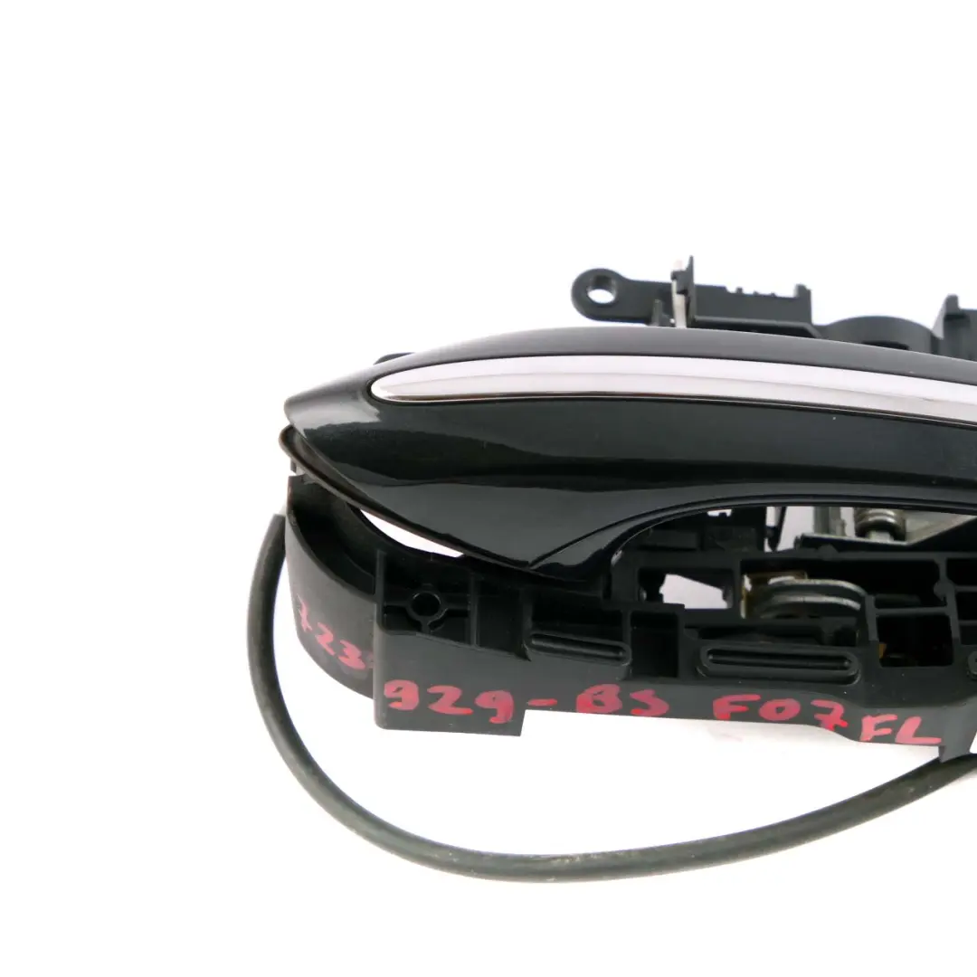 Door Handle Grab Outside Front Left N/S F01 F07 GT Black Sapphire 475 to BMW F10 with Part number 7231929 BMW F10 Door Handle Grab Outside Front Left N/S F01 F07 GT Black Sapphire 475 - SKU rhd-7231929-BS - Part number 7231929