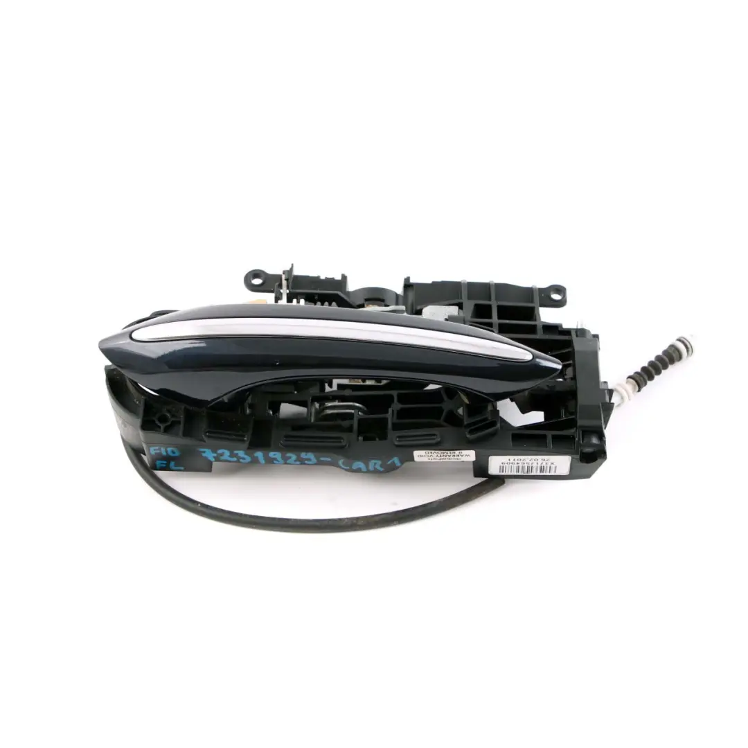 BMW 5 7 Series F10 F01 Outside Door Handle Front Left N/S Carbonschwarz Black - SKU rhd-7231929-CAR1 - Part number 7297439