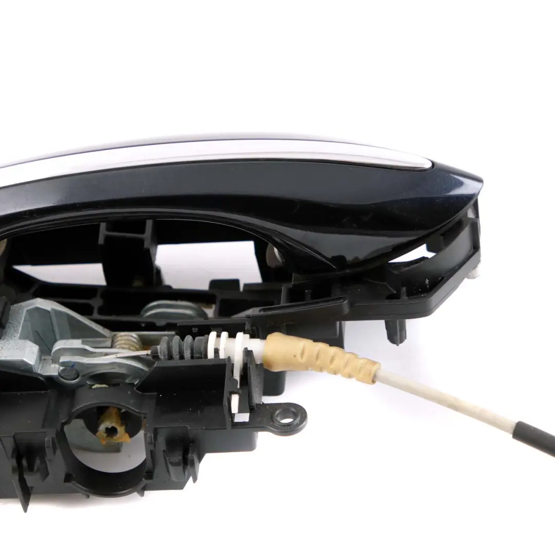 BMW 5 7 Series F10 F01 Outside Door Handle Front Left N/S Carbonschwarz Black - SKU rhd-7231929-CAR1 - Part number 7297439