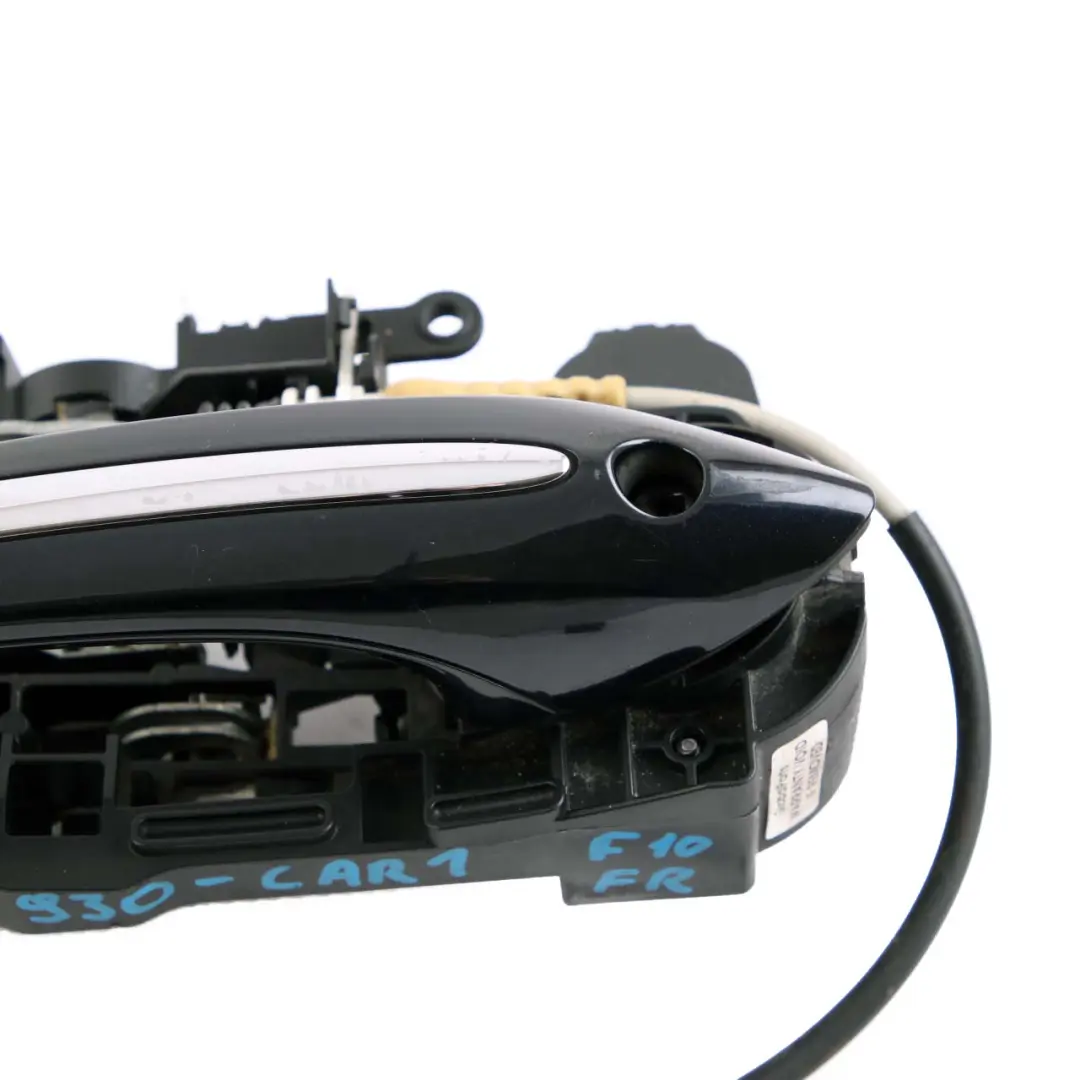 Outside Door Handle Front Right O/S Carbonschwarz Black to BMW 5 7 Series F10 F01 with Part number 7297439 BMW 5 7 Series F10 F01 Outside Door Handle Front Right O/S Carbonschwarz Black - SKU rhd-7231930-CAR1 - Part number 7297439