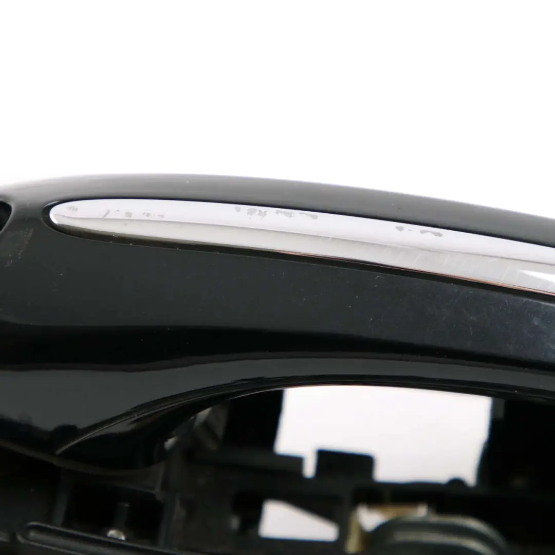 BMW 5 7 Series F10 F01 Outside Door Handle Front Right O/S Carbonschwarz Black - SKU rhd-7231930-CAR1 - Part number 7297439