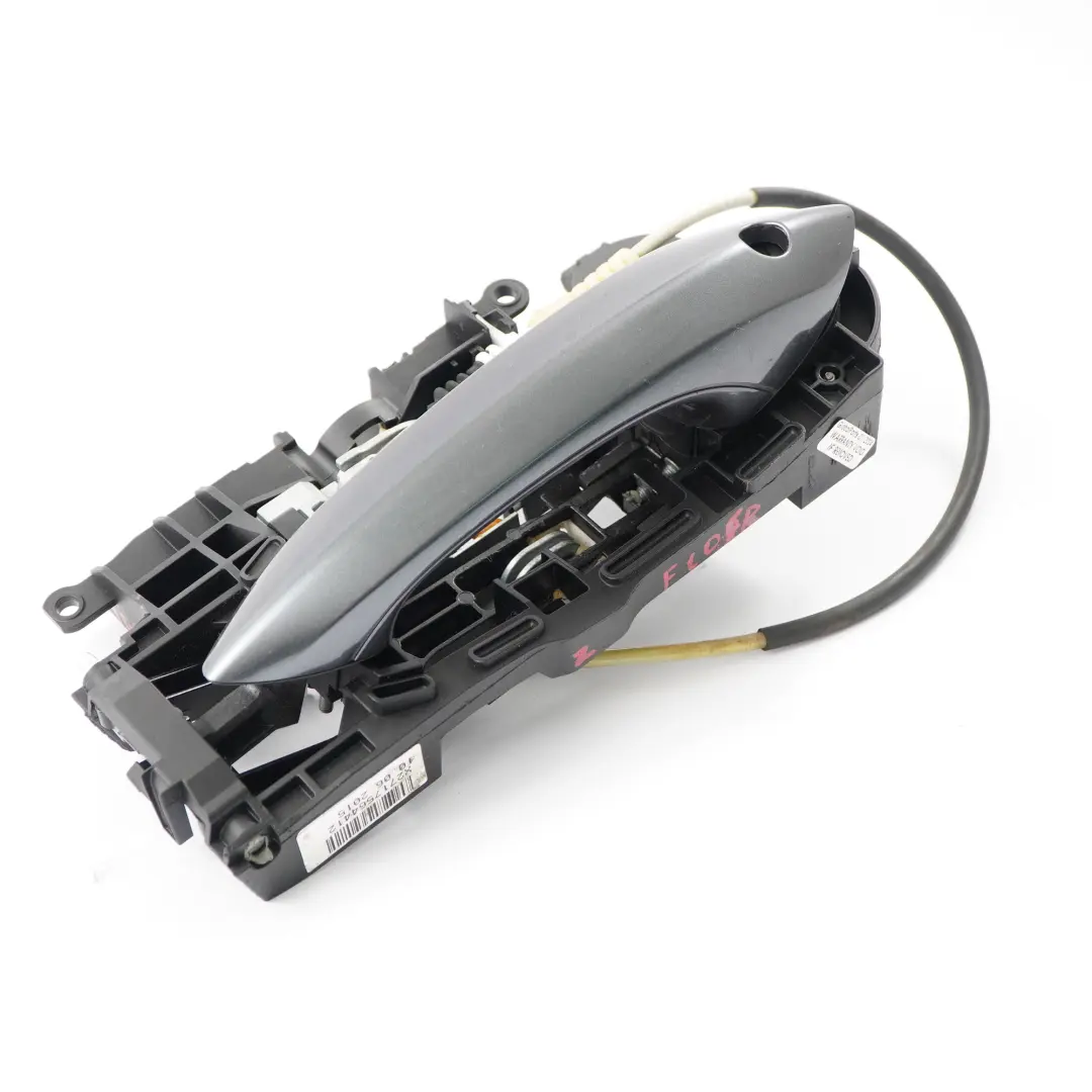 Door Handle BMW F10 F11 F01 Outside Grab Front Right O/S Mineral Grey - B39 to with Part number 7231930 Door Handle BMW F10 F11 F01 Outside Grab Front Right O/S Mineral Grey - B39 - SKU rhd-7231930-MG - Part number 7231930