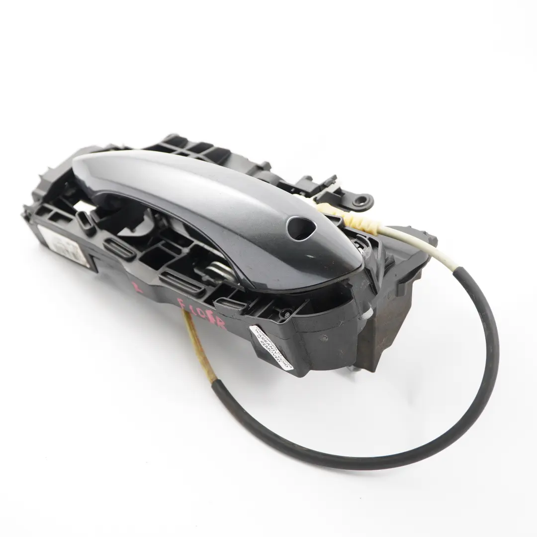 Door Handle BMW F10 F11 F01 Outside Grab Front Right O/S Mineral Grey - B39 to with Part number 7231930 Door Handle BMW F10 F11 F01 Outside Grab Front Right O/S Mineral Grey - B39 - SKU rhd-7231930-MG - Part number 7231930