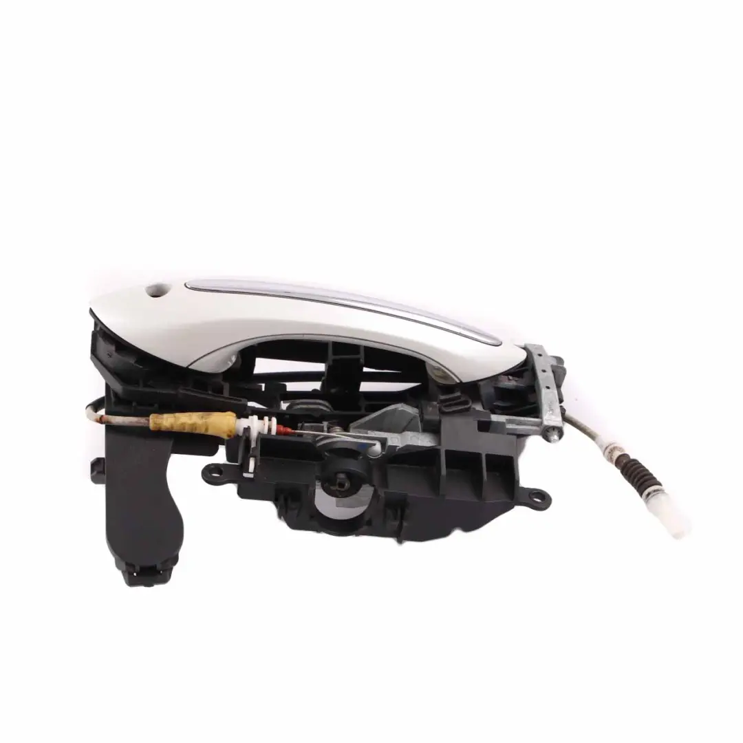 Door Handle Outside Front Right O/S Mineralweiss Mineral White A96 to BMW F10 F01 with Part number 7231930 BMW F10 F01 Door Handle Outside Front Right O/S Mineralweiss Mineral White A96 - SKU rhd-7231930-MW - Part number 7231930