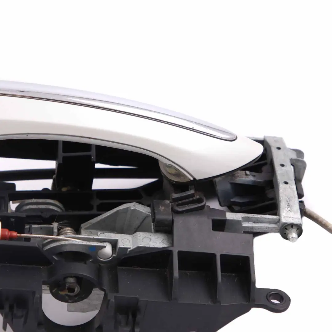 Door Handle Outside Front Right O/S Mineralweiss Mineral White A96 to BMW F10 F01 with Part number 7231930 BMW F10 F01 Door Handle Outside Front Right O/S Mineralweiss Mineral White A96 - SKU rhd-7231930-MW - Part number 7231930