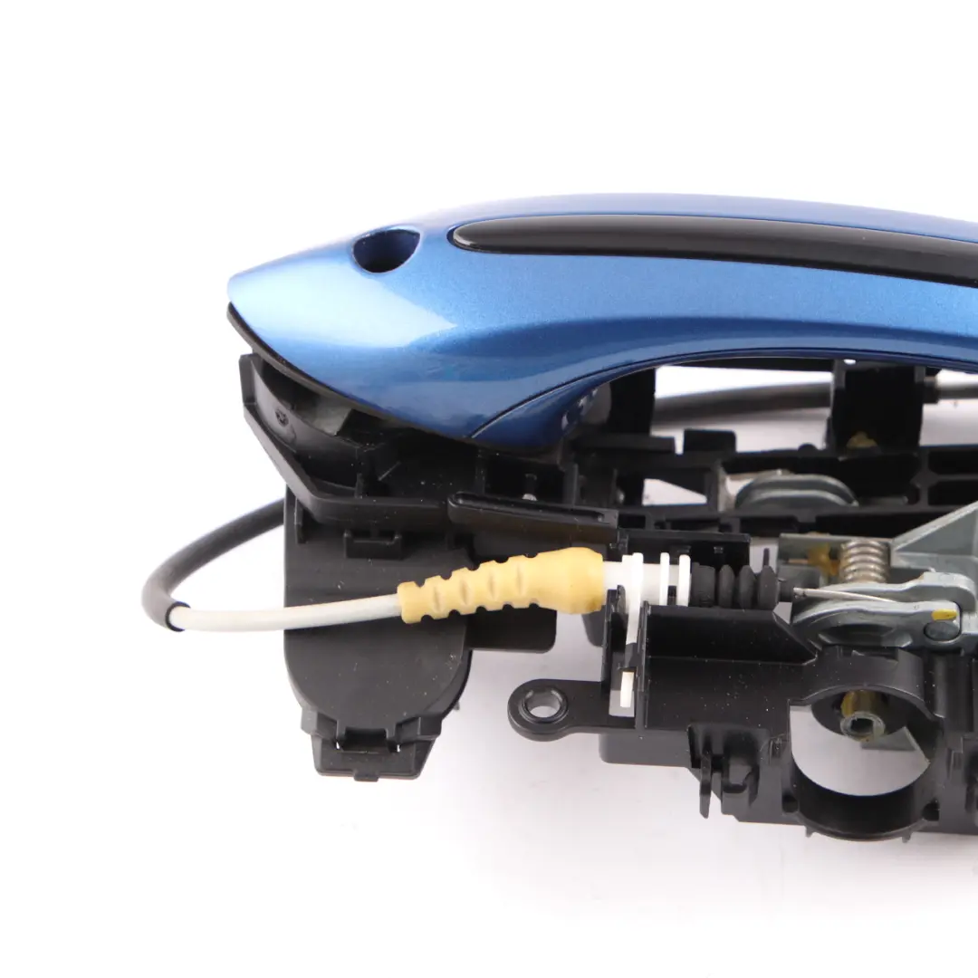 Door Handle BMW F10 F11 F01 Front Right O/S Grab Monte Carlo Blue B05 to with Part number 7231932 Door Handle BMW F10 F11 F01 Front Right O/S Grab Monte Carlo Blue B05 - SKU rhd-7231932-MCB - Part number 7231932