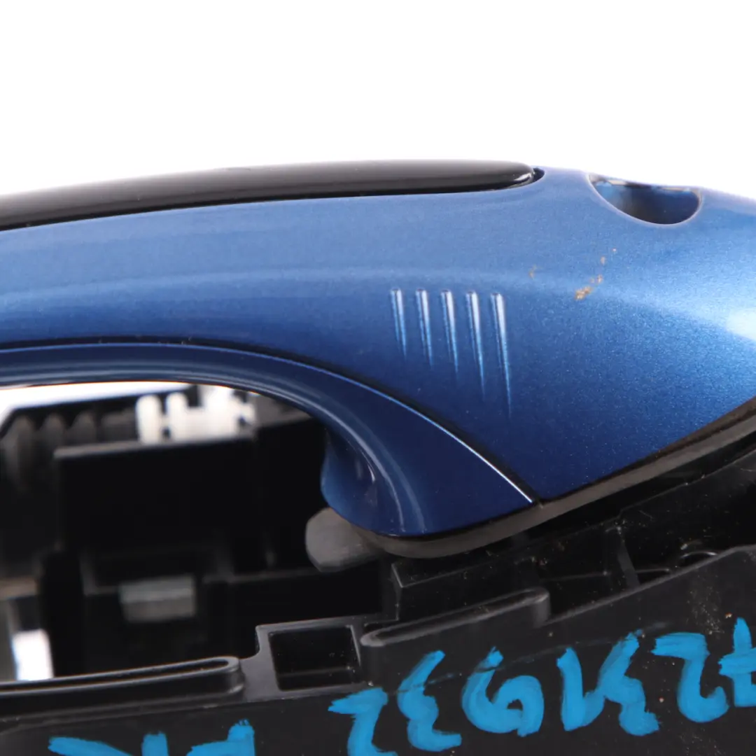 Door Handle BMW F10 F11 F01 Front Right O/S Grab Monte Carlo Blue B05 to with Part number 7231932 Door Handle BMW F10 F11 F01 Front Right O/S Grab Monte Carlo Blue B05 - SKU rhd-7231932-MCB - Part number 7231932
