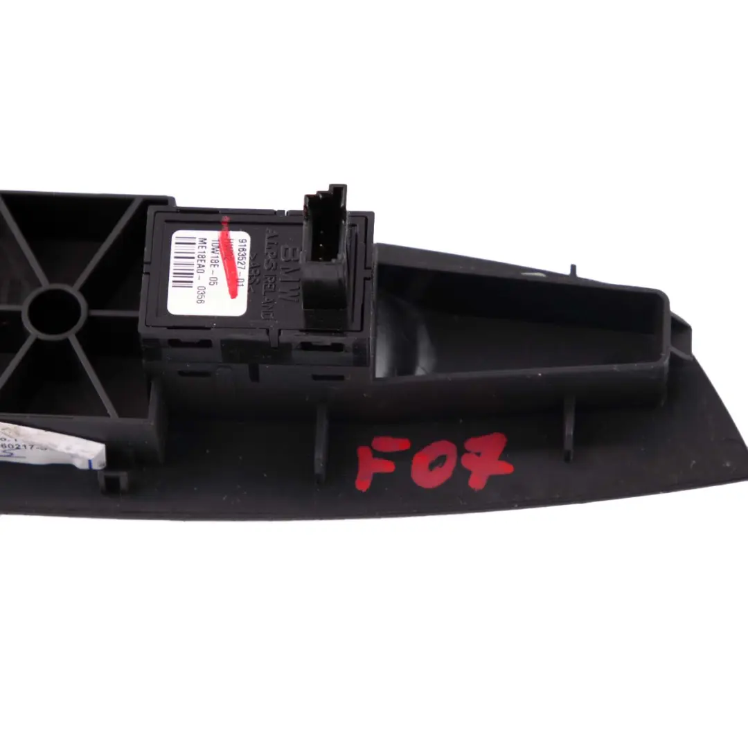 BMW 5 F07 GT Passenger Door Card Window Lifter Button Switch Trim Cover Black - SKU rhd-7232540 - Part number 7232540