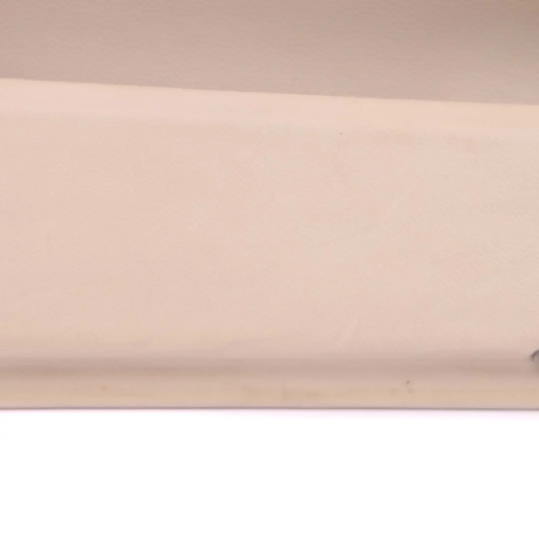 BMW 5 E60 E61 LCI Front Left N/S Door Card Trim Panel Leather Cream Beige - SKU rhd-7233425 - Part number 7233425