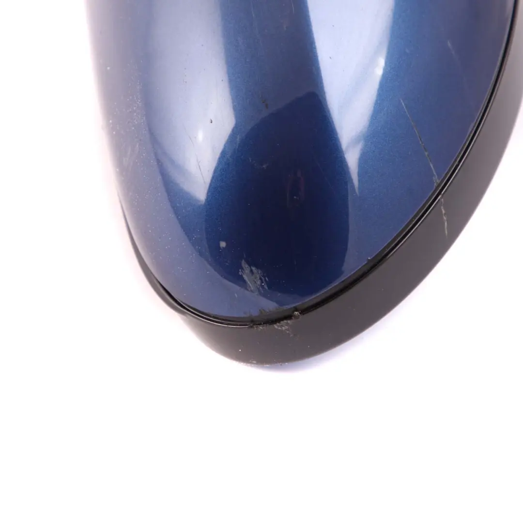 BMW 1 E87 M Sport High Gloss Heated Left Wing Mirror N/S Le Mans Blau Blue 381 - SKU rhd-7234223-LMB1 - Part number 7234223
