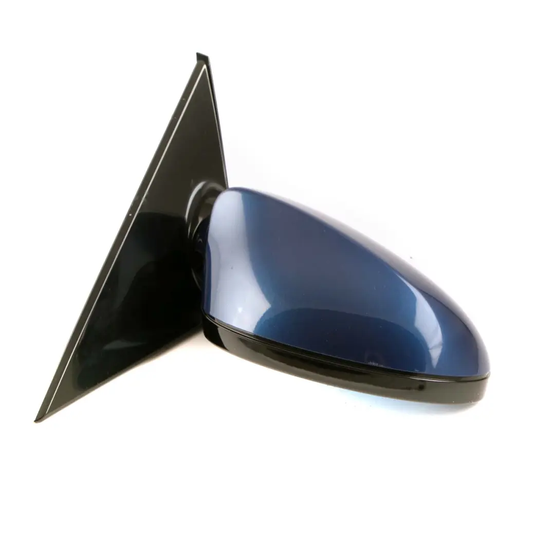 BMW 1 E87 M Sport High Gloss Heated Right Wing Mirror O/S Le Mans Blau Blue 381 - SKU rhd-7234224-LMB1 - Part number 7234224