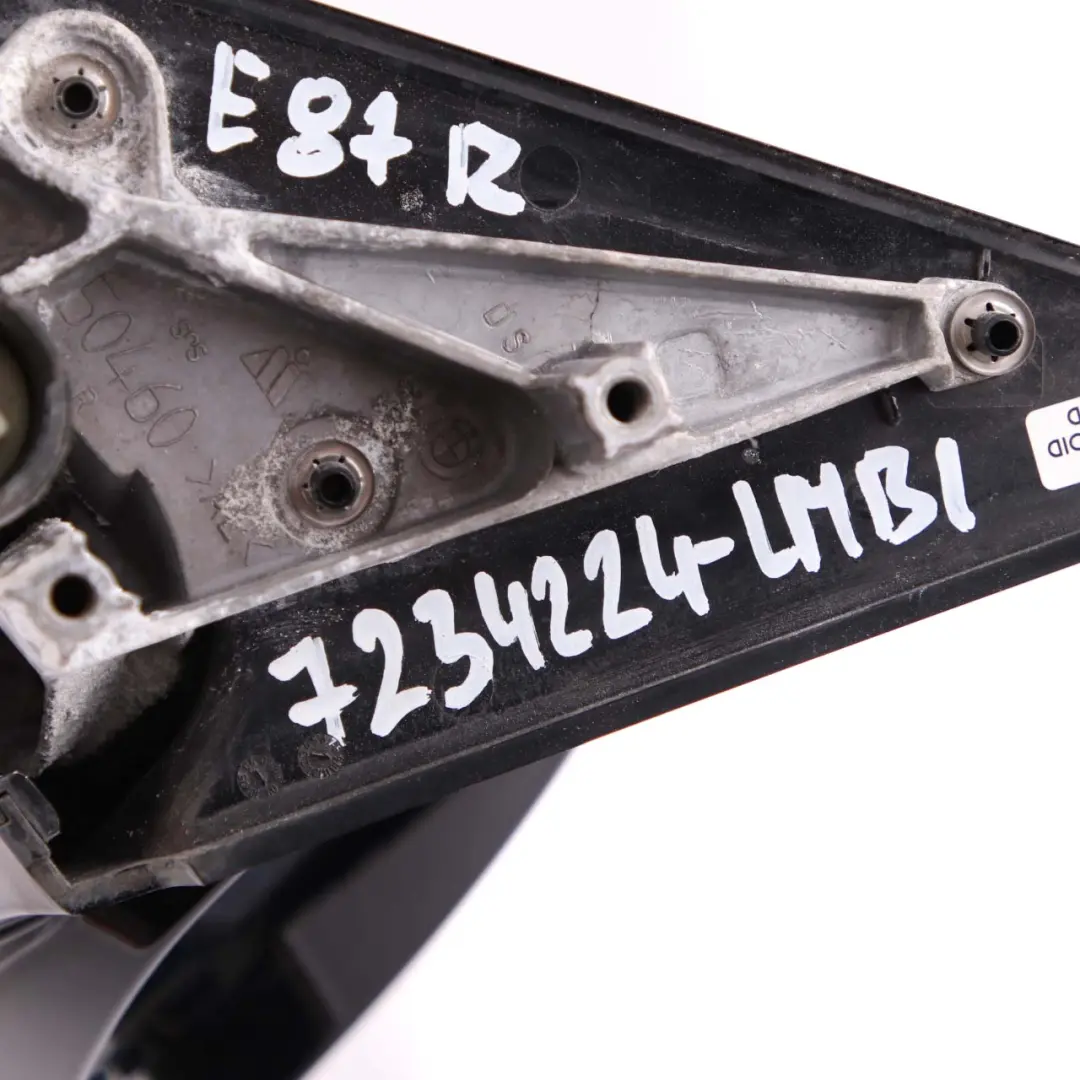 High Gloss Heated Right Wing Mirror O/S Le Mans Blau Blue 381 to BMW 1 E87 M Sport with Part number 7234224 BMW 1 E87 M Sport High Gloss Heated Right Wing Mirror O/S Le Mans Blau Blue 381 - SKU rhd-7234224-LMB1 - Part number 7234224