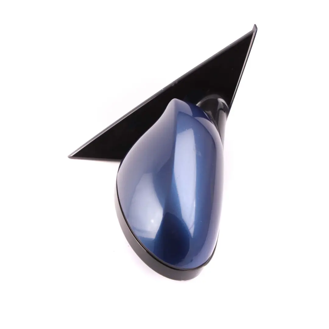 BMW 1 E87 M Sport High Gloss Heated Right Wing Mirror O/S Le Mans Blau Blue 381 - SKU rhd-7234224-LMB1 - Part number 7234224