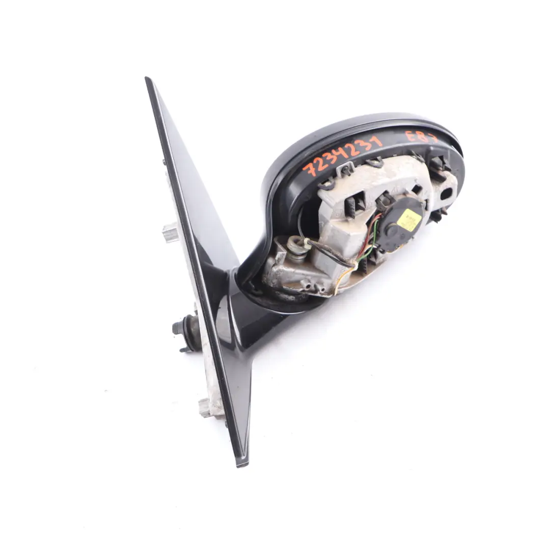 BMW E87 M Sport Wing Mirror Power Fold High Gloss Door Left N/S Outside 3 Pins - SKU rhd-7234231 - Part number 7234231