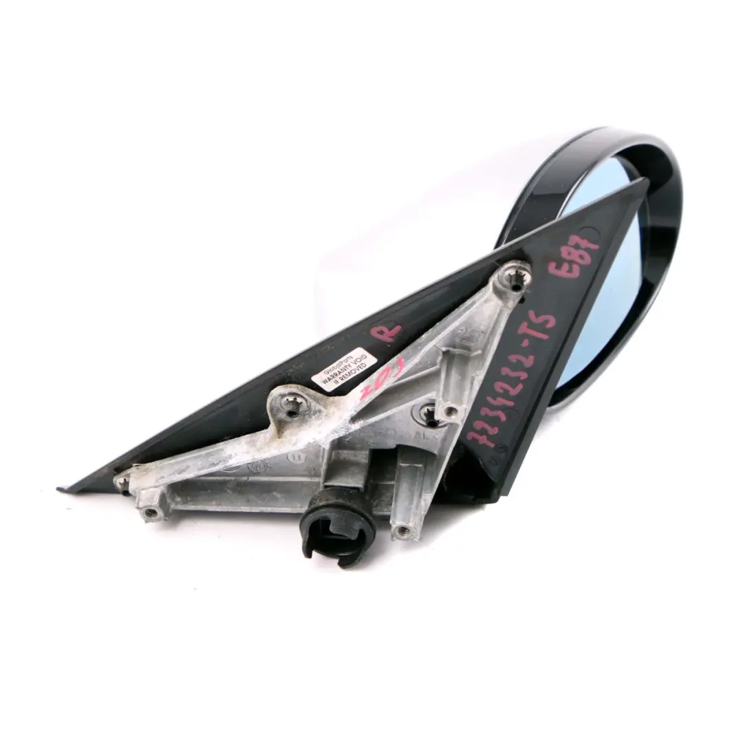 Fold High Gloss Right Wing Mirror O/S Titansilber Silver to BMW E87 M Sport Power with Part number 7234232 BMW E87 M Sport Power Fold High Gloss Right Wing Mirror O/S Titansilber Silver - SKU rhd-7234232-TS - Part number 7234232