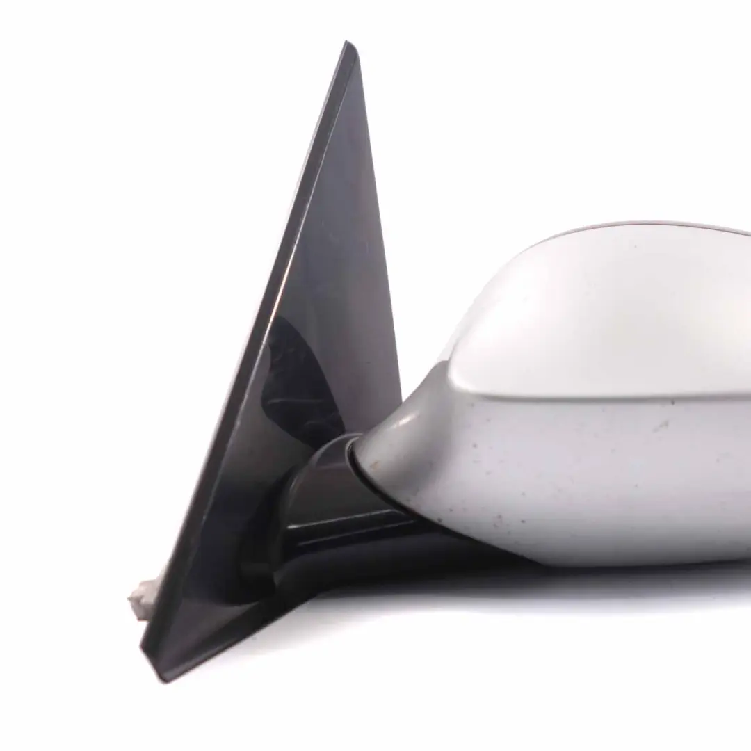 Wing Mirror BMW E87 M Sport Power Fold Auto Dip Left N/S Titansilber Silver 354 to with Part number 7189879 Wing Mirror BMW E87 M Sport Power Fold Auto Dip Left N/S Titansilber Silver 354 - SKU rhd-7234235-TS - Part number 7189879