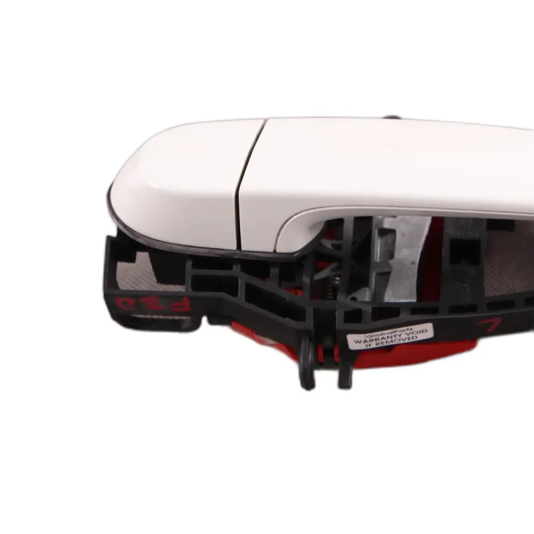  Door Grab Handle BMW F30 F31 2 Front Left Outside N/S Alpinweiss Alpine White - SKU rhd-7242567-AW2 - Part number 7242567