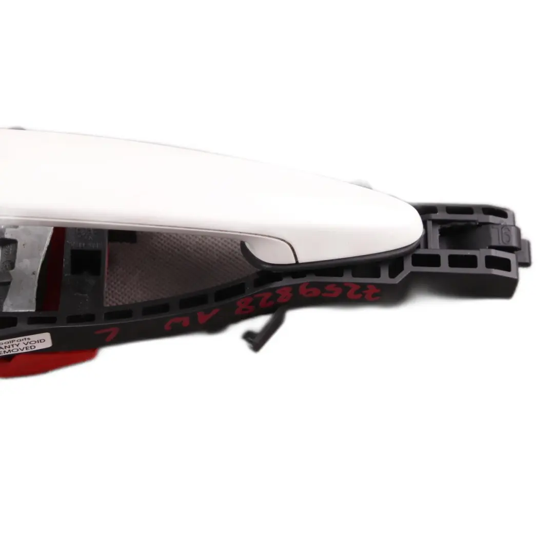  Door Grab Handle BMW F30 F31 2 Front Left Outside N/S Alpinweiss Alpine White - SKU rhd-7242567-AW2 - Part number 7242567