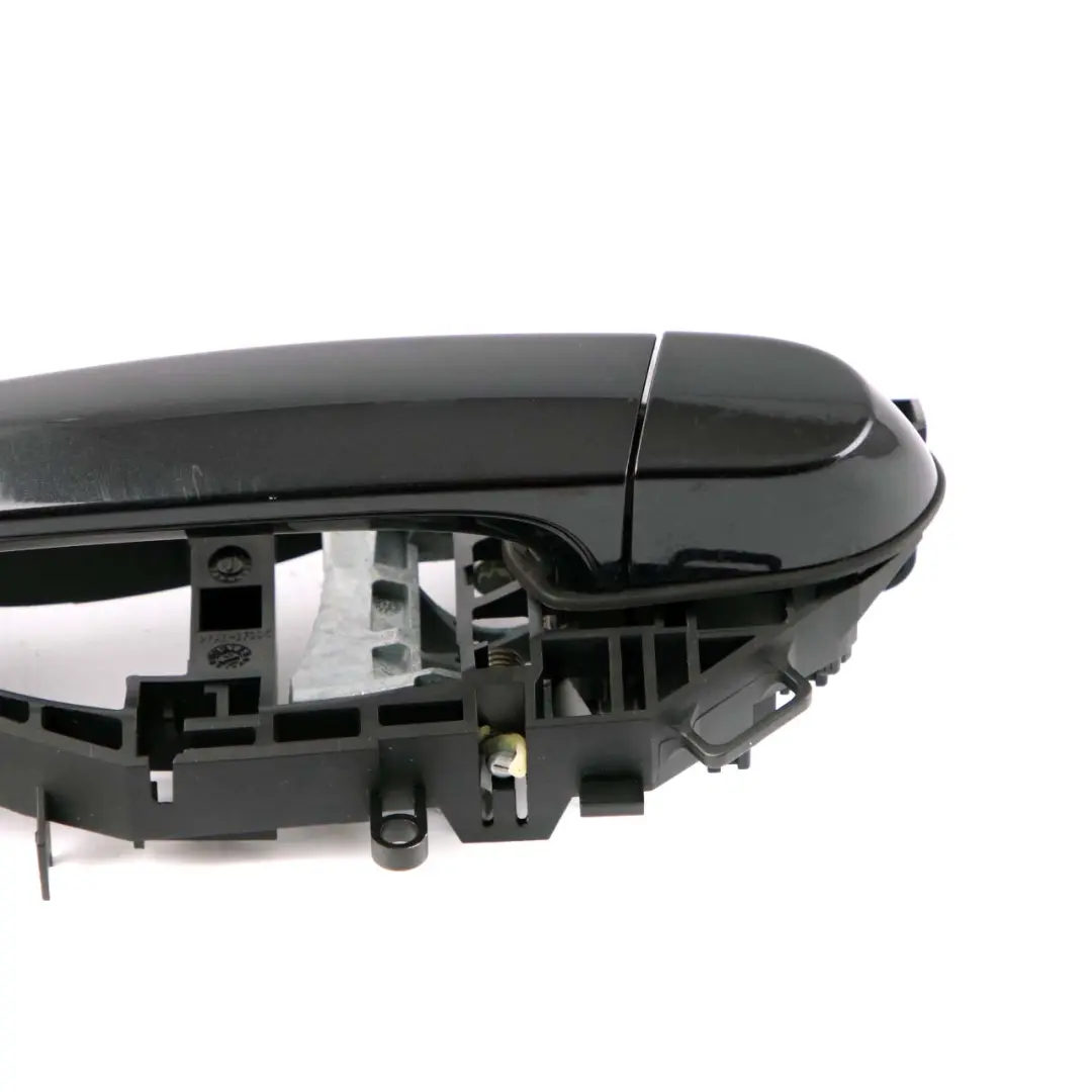BMW 3 F30 F31 3 Front Left Outside Door Grab Handle N/S Black Sapphire 475 - SKU rhd-7242567-BS3 - Part number 7242567