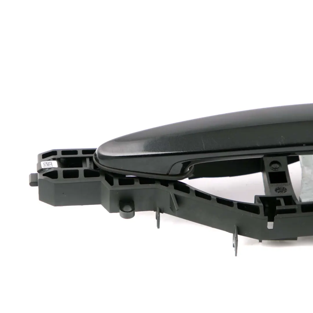 Front Left Outside Door Grab Handle N/S Black Sapphire 475 to BMW 3 F30 F31 3 with Part number 7242567 BMW 3 F30 F31 3 Front Left Outside Door Grab Handle N/S Black Sapphire 475 - SKU rhd-7242567-BS3 - Part number 7242567