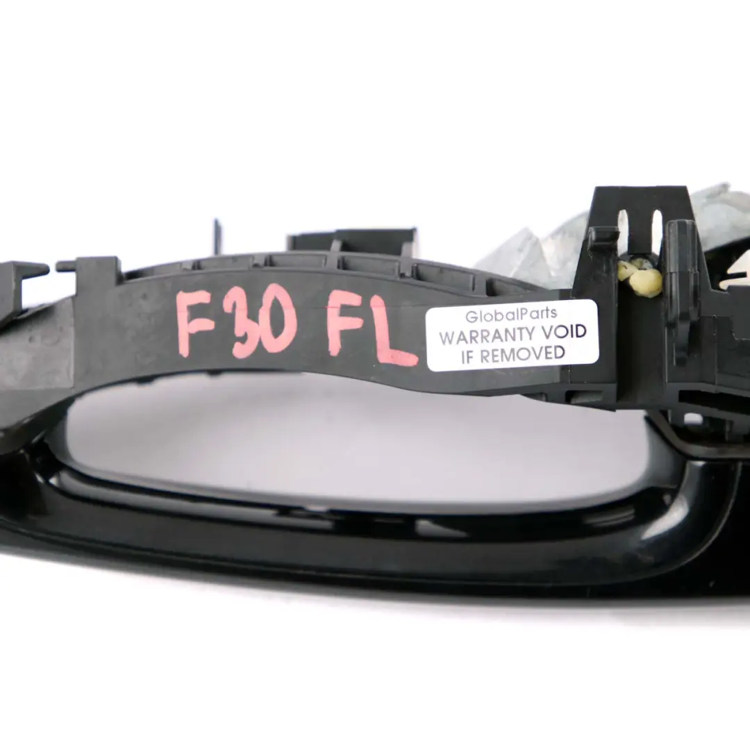BMW 3 F30 F31 3 Front Left Outside Door Grab Handle N/S Black Sapphire 475 - SKU rhd-7242567-BS3 - Part number 7242567