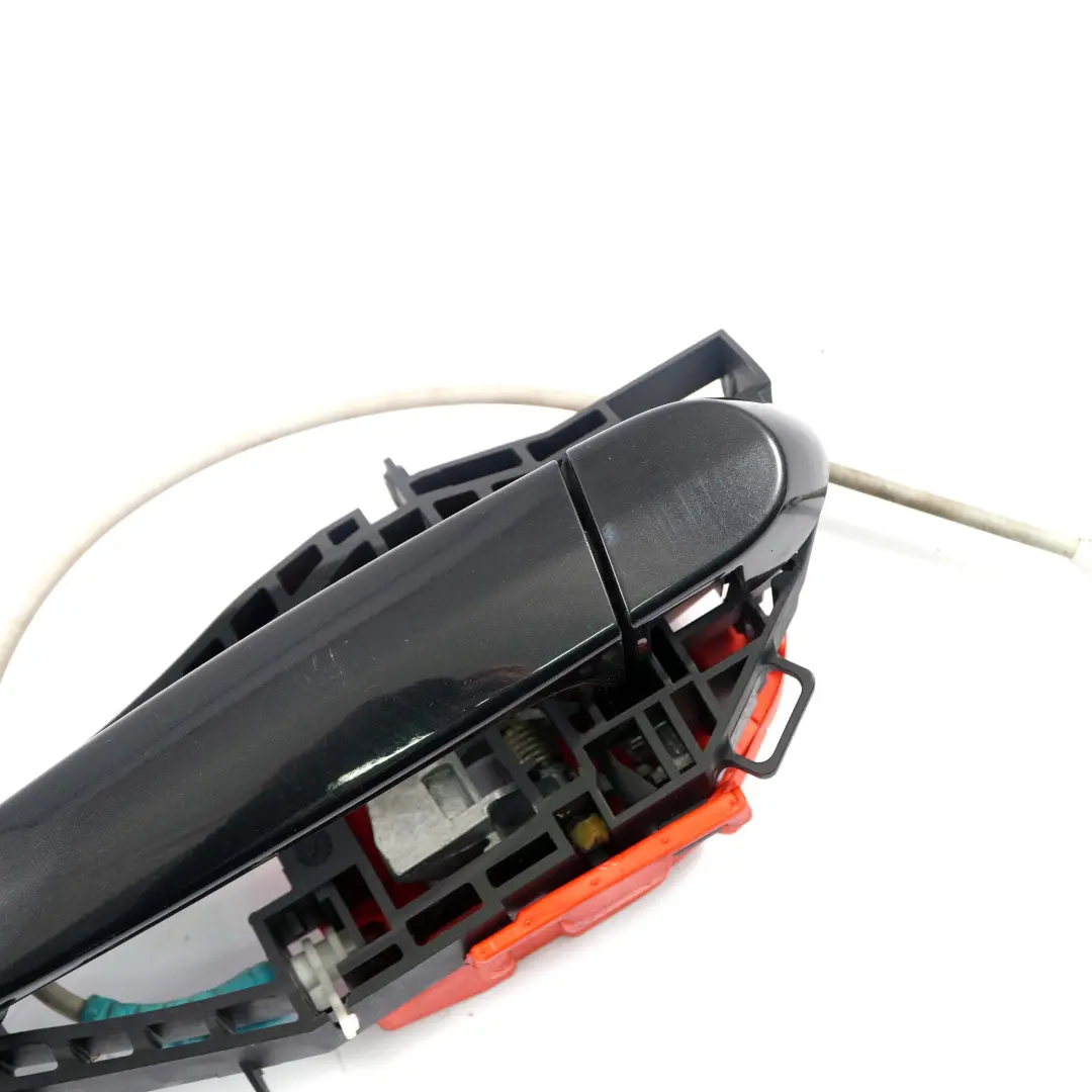 BMW 3 F30 F31 5 Front Left Outside Door Grab Handle N/S Black Sapphire 475 - SKU rhd-7242567-BS5 - Part number 7242567