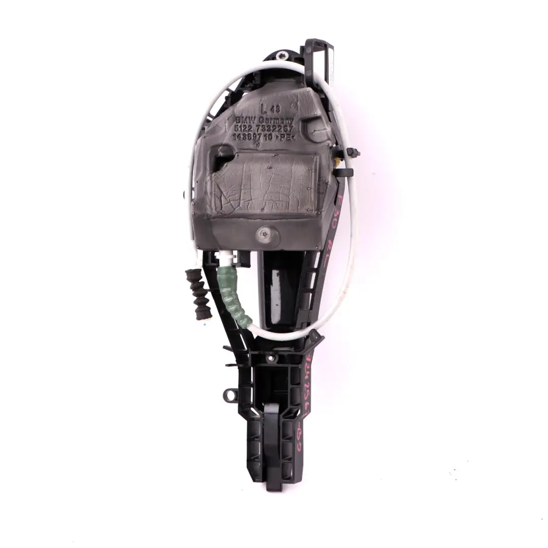 BMW 3 Series F30 F80 M3 Front Left Door N/S Complete Grab Handle Black Sapphire - SKU rhd-7242567-BS - Part number 7242567