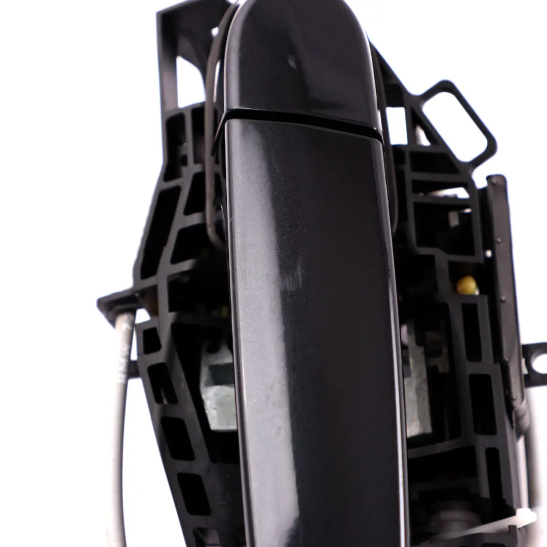 BMW 3 Series F30 F80 M3 Front Left Door N/S Complete Grab Handle Black Sapphire - SKU rhd-7242567-BS - Part number 7242567