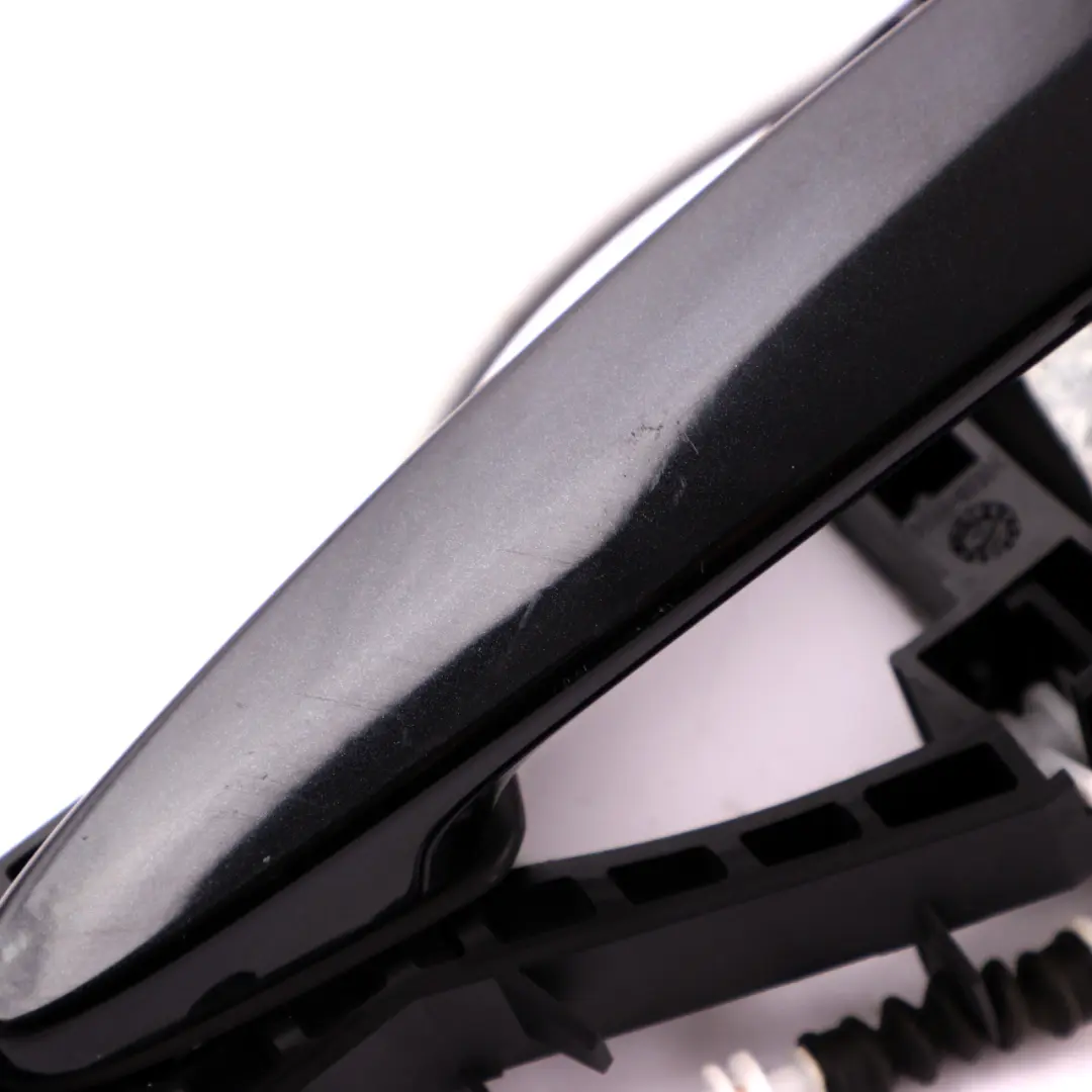 BMW 3 Series F30 F80 M3 Front Left Door N/S Complete Grab Handle Black Sapphire - SKU rhd-7242567-BS - Part number 7242567