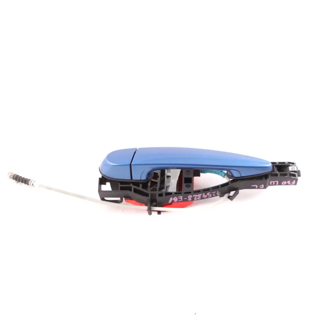  Door Grab Handle BMW F30 F31 Front Left N/S Estorilblau Estoril Blue B45 - SKU rhd-7242567-EB1 - Part number 7242567