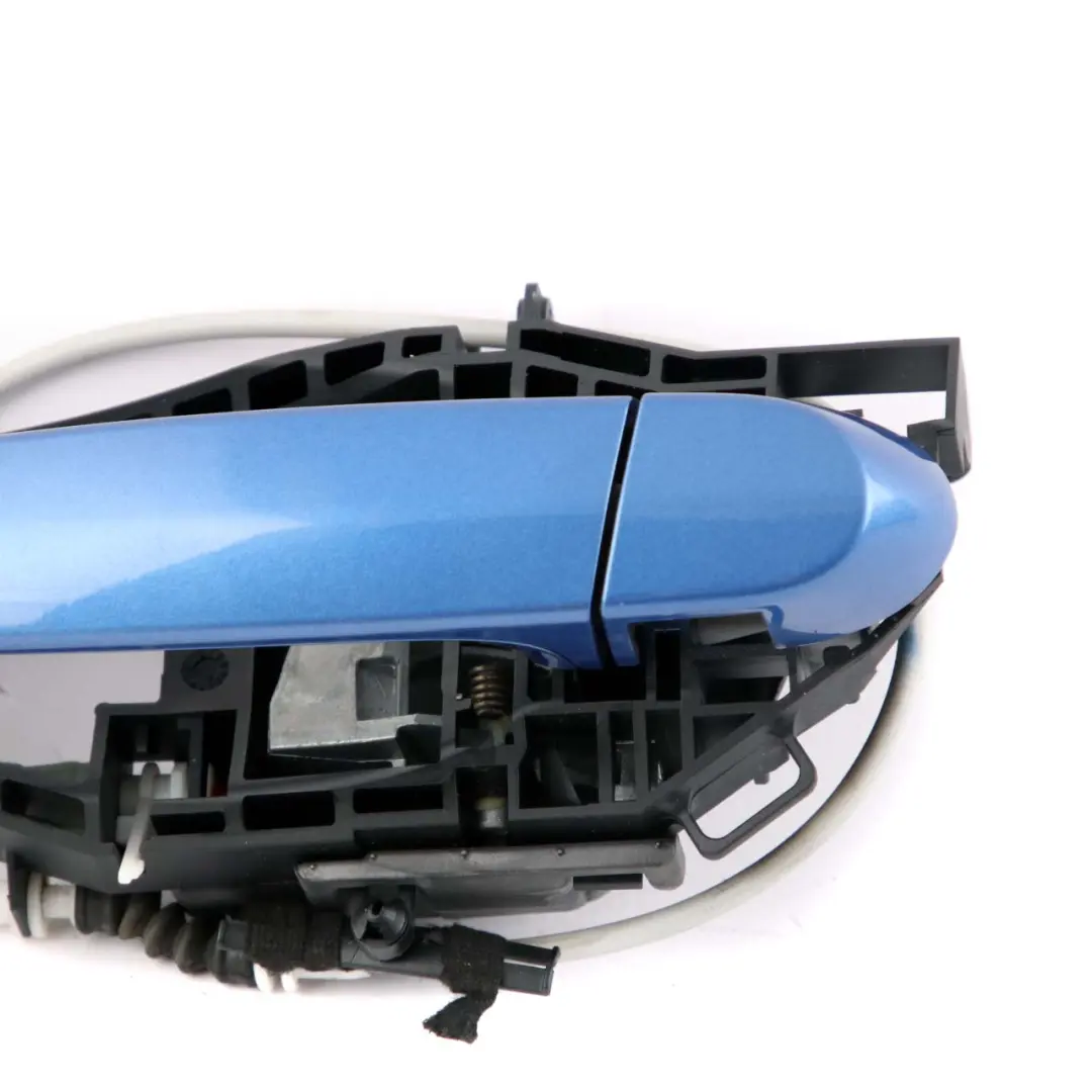  Door Grab Handle BMW F30 F31 Front Left Outside N/S Estorilblau Estoril Blue - SKU rhd-7242567-EB3 - Part number 7242567